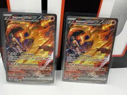 Pokemon TCG Team Rocket's 2 Moltres ex Destined Rivals Stamped UPC Promo Set - Image 2