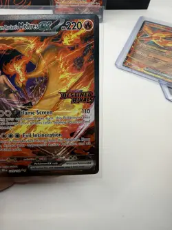 Pokemon TCG Team Rocket's 2 Moltres ex Destined Rivals Stamped UPC Promo Set - Image 4