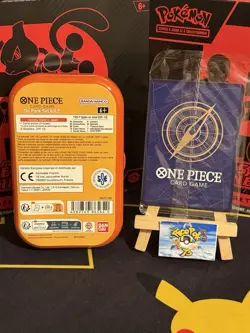 🇫🇷One Piece Carte Promo Luffy P-075 Scelle+ Mini-Tin Pack Set TS-02 Vol.2 Vide - Image 2