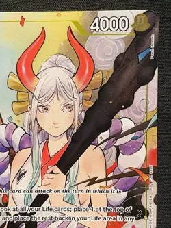 CARD ONE PIECE TCG - Yamato ST13-018 U.S Exclusive Promo NEAR MINT English - Image 3