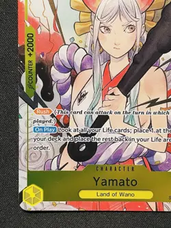 CARD ONE PIECE TCG - Yamato ST13-018 U.S Exclusive Promo NEAR MINT English - Image 5