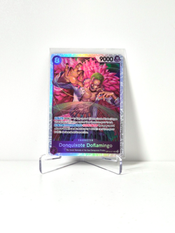 One Piece Donquixote Doflamingo OP10-071 Super Rare SR Royal Blood English - Image 1