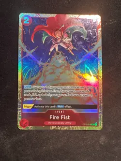 Fire Fist - OP05-019 - Promo - One Piece Card Game - Best Vol2 N/M - Image 1