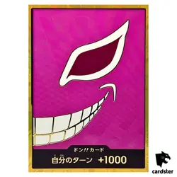 DON Card Donquixote Doflamingo PRB-01 [Gold Frame] THE BEST One Piece Jap - Image 1