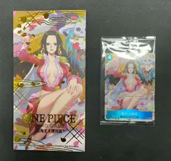 IN STOCK Sealed One Piece Card Game 2025 Chinese New Year Red Packet Boa Hancock - Image 1