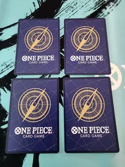 x4 - Makino - OP02-015 Playset - One Piece Card Game TCG - NM - Image 2