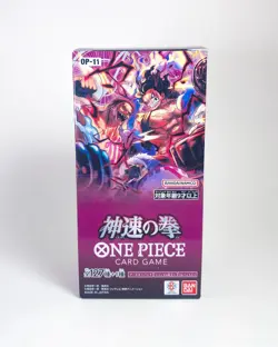 ONE PIECE Card Game A Fist of Divine Speed OP11 1 Box Japan - Image 2