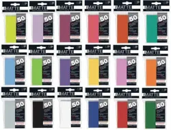 Ultra PRO 50 Standard Sleeves MATTE FARBEN Pokemon Magic One Piece Karten Hullen - Image 1