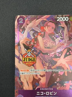 [NM] Nico Robin ONE PIECE OP09-071 Official Judge Promotional Pack Vol.2 TS41 - Image 4