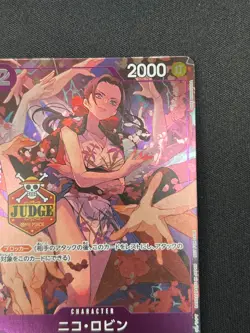 [NM] Nico Robin ONE PIECE OP09-071 Official Judge Promotional Pack Vol.2 TS41 - Image 5