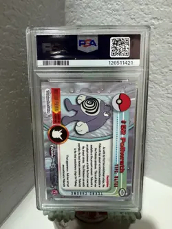 2000 Topps Chrome Poliwrath TEKNO #62 PSA 8 NM-MT - Image 2