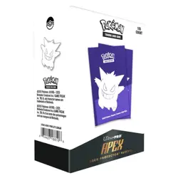 Gengar 105ct Apex Deck Protector Sleeves Ultra Pro Elite Series Pokemon TCG - Image 1
