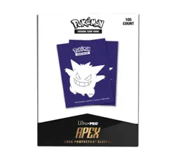 NEW Ultra Pro Elite Series Pokemon TCG Gengar 105ct Apex Deck Protector Sleeves - Image 2