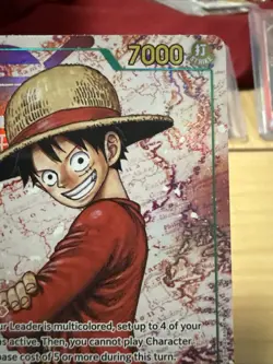 Monkey D. Luffy OP13-118 Alt Art Secret Rare (SEC) NM/M One Piece TCG English - Image 3