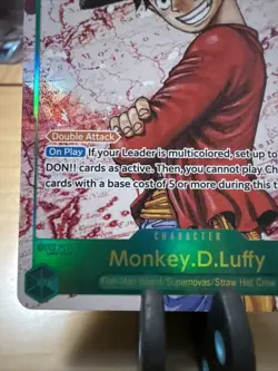 Monkey D. Luffy OP13-118 Alt Art Secret Rare (SEC) NM/M One Piece TCG English - Image 5