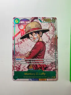 Monkey D. Luffy OP13-118 Alt Art Secret Rare (SEC) NM/M One Piece TCG English - Image 1