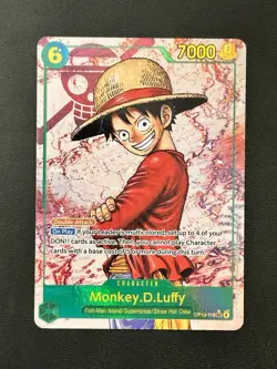 Monkey D. Luffy OP13-118 Alt Art Secret Rare (SEC) NM/M One Piece TCG English - Image 1