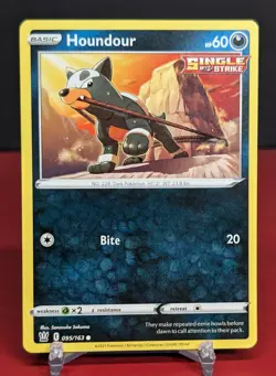 Pokemon Houndour 095/163 Sword & Shield-Battle Styles Regular - Image 1