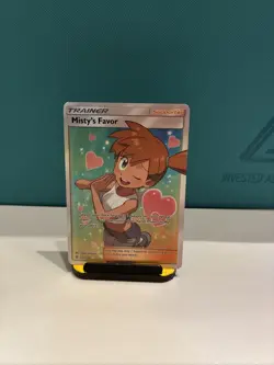 Pokemon TCG Misty's Favor Holo Full Art Ultra Rare Card 235/236 Unified Minds LP - Image 1