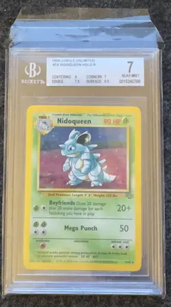 Nidoqueen Jungle Rare Holo Pokemon Card 7/64 - Image 1