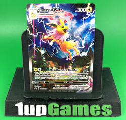 Jolteon VMAX SWSH184 SWSH: Sword & Shield Promo Cards Holo Beautiful Card! - Image 1
