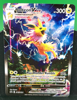 Jolteon VMAX SWSH184 SWSH: Sword & Shield Promo Cards Holo Beautiful Card! - Image 2