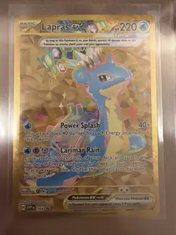 Lapras ex 164 Sv: Scarlet & Violet Promo Cards Holo - Image 1