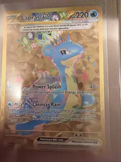 Lapras ex 164 Sv: Scarlet & Violet Promo Cards Holo - Image 3
