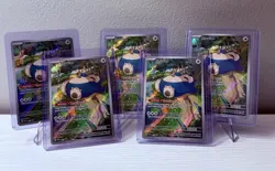 Pokemon Card TCG - Snorlax SVP 051 Scarlet & Violet 151 Black Star Promo NM - Image 1