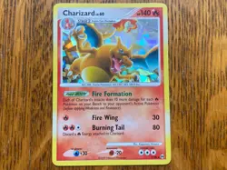 Pokemon TCG Charizard LV.60 Platinum Arceus Holo Rare Card 1/99 LP - Image 2