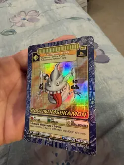 Platinumsukamon St-98 - Digimon Trading Card Game Champion Level Holo Foil - Image 4