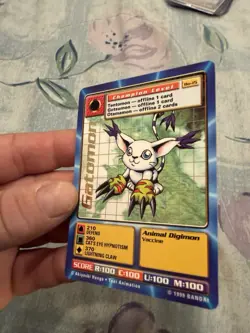 1999 Gatomon Bo-15 Series 1 Booster Digimon Card Digi-Battle Bandai TCG - Image 3