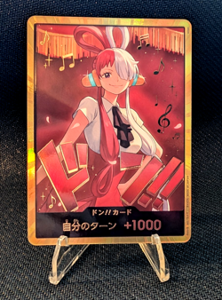 Uta Gold Don Card One Piece Card Japanese EB03 Heroines Edition NM - Image 1