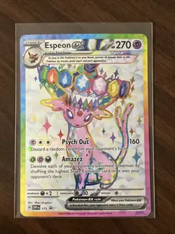 Espeon ex SVP175 Sv: Scarlet & Violet Promo Cards Holo - Image 1