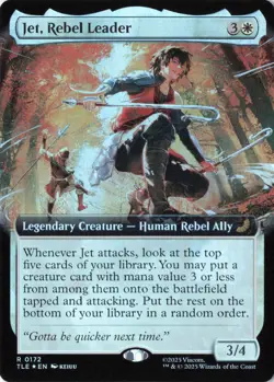 Jet, Rebel Leader (Extended Art) R Avatar: The Last Airbender: Eternal-Legal 172 - Image 1