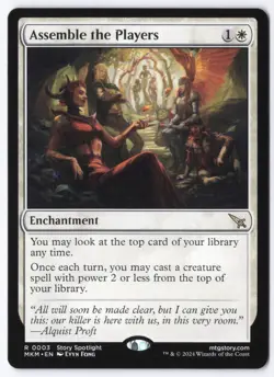 Assemble the Players R Promo Pack: Murders at Karlov Manor 3 NM - Image 1