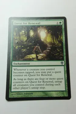 MTG Quest for Renewal x1- -Worldwake-Lightly Played - Image 1