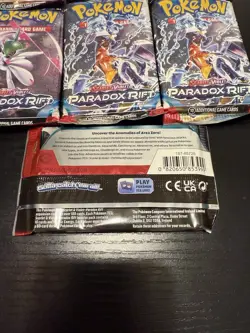 Pokemon TCG: Scarlet and Violet Paradox Rift Booster Pack Lot Of 10🔥 - Image 2