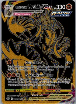 Rapid Strike Urshifu VMAX TG30/TG30 Brilliant Stars Trainer Gallery Pokemon LP - Image 1