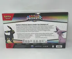 Pokemon TCG Scarlet & Violet Prismatic Evolutions Premium Figure Collection NEW - Image 2