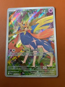 Carte Pokemon Zacian 100/094 Flammes Fantasmagoriques VF NM - Image 1