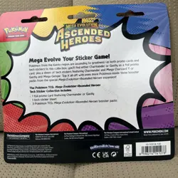 Pokemon TCG Mega Evolution Ascended Heroes Tech Sticker Collection - Gastly - Image 2