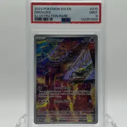 Pokemon TCG Scarlet Violet Drowzee IR #210 PSA 9 MINT - Image 1