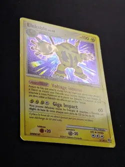 Elekable 3/130 Holo DP Diamant et Perle Carte Pokemon FR - Image 4
