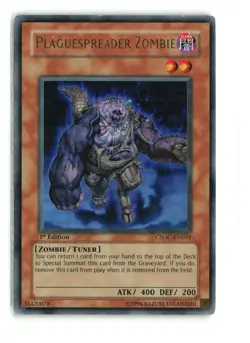 PLAGUESPREADER ZOMBIE CSOC-EN031 1st EDITION Yugioh TCG MP - Image 1