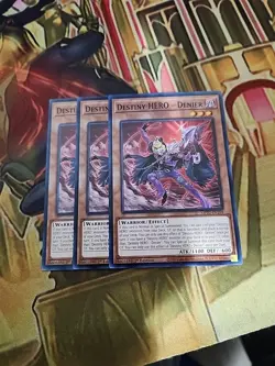 3X Destiny Hero Denier MP22-EN199 Common 1ST ED NM Yugioh - Image 1