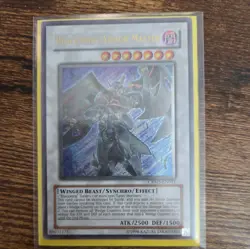 Yugioh Blackwing Armor Master - CRMS-EN041 - Ultimate Rare - Unlimited Ed LP - Image 1