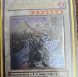 Yugioh Blackwing Armor Master - CRMS-EN041 - Ultimate Rare - Unlimited Ed LP - Image 2