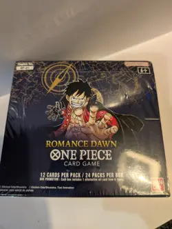*BLUE BOTTOM FACTORY SEALED* One Piece TCG Romance Dawn Booster Box - Image 1
