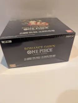 *BLUE BOTTOM FACTORY SEALED* One Piece TCG Romance Dawn Booster Box - Image 2
